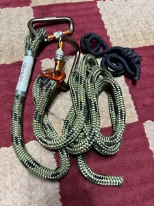 Tethrd Lineman Gürtel 11 mm mit Ropeman 1 Ascender - Bild 1 von 2