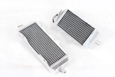 New All Aluminum Radiators For 2006-2008 Kawasaki KX250F (Left + Right) Foto 1 de 4