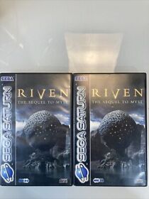 Riven Sega Saturn - The Sequel to Myst- Excellent condition