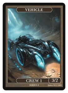 Vehicle Token Givememana Series II Magic the Gathering MTG - Picture 1 of 2
