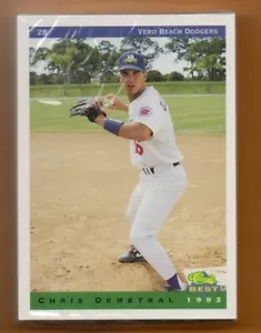 ClassicBest Yakima Bears 1993 29 carte SIGILLATE set squadra Luzinski Tiant DODGERS - Foto 1 di 2