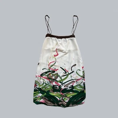 Vestido MISS SIXTY Poliéster Tirantes con Bolsillos Talla S Hecho en Italia Foto 1 de 4