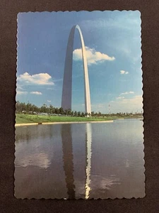 Vintage St. Louis, Missouri Gateway to the West Arch Postcard - Picture 1 of 2
