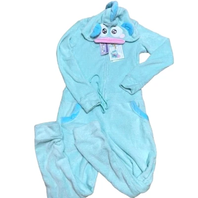 Sanrio Hangyodon Kigurumi Pijama Mono Juegos con disfraces Ropa de habitación Azul Nuevo con etiquetas Foto 1 de 4
