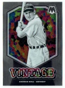 GEORGE KELL Tigers ~ 2021 Panini Mosaic Vintage ~ FREE SHIPPING - Picture 1 of 1