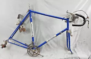 1981 Maruishi Road Bike Frame Set 58cm Large Japanese Chromoly Steel USA Shipper - Picture 1 of 14