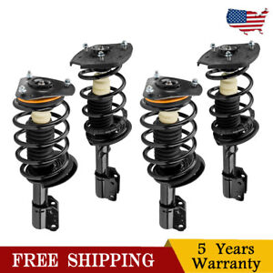 (4) Front & Rear Complete Struts Assembly for 2005-2009 Buick LaCrosse Allure