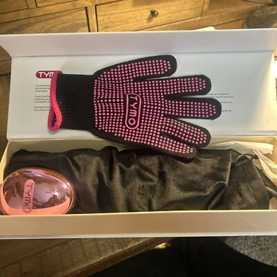 Hair Straightener Brush TYMO Ring Hair Straightener Comb Straightening PINK NEW - Image 1 of 2