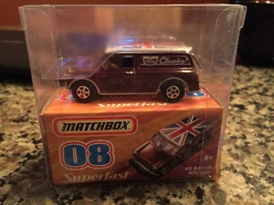 MATCHBOX SUPERFAST '65 Austin Mini Van- FREE SHIPPING---SEALED - Picture 1 of 12