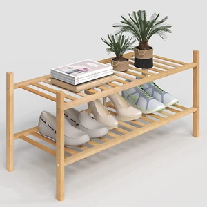 Z&L HOUSE Scarpiera a 2 Livelli per Armadio, Scarpiera Impilabile Organizer Gratis - Foto 1 di 12
