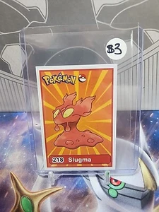 Slugma Pokedex Sticker 218 - Bild 1 von 2