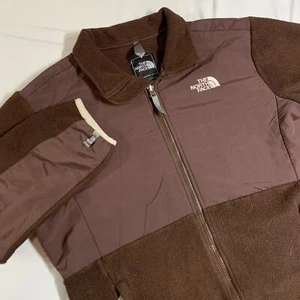 The North Face Jacket Girls (Youth) XL Brown Denali Fleece Full Zip - Picture 1 of 8