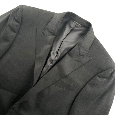 Chaqueta Blazer Canali Para Hombre Mezcla Lana/Seda Negra • Italia • 40 Reg (US) 50 (UE) Foto 1 de 4