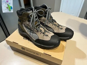 VASQUE Women's "Mica GTX" &433 Grey/Olive Hiking Boots Size 9 - Picture 1 of 5