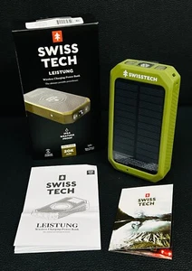 Banque d’alimentation de charge sans fil Swiss Tech 20k mAH Leistung - Testé - Photo 1 sur 18
