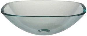 16.5” Glass Vessel Sink Pegasus Tempered Glass Sink - Picture 1 of 1