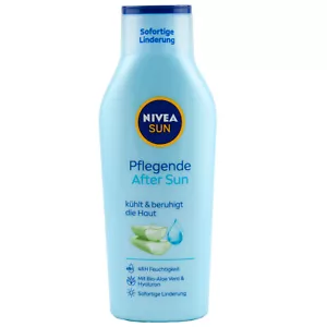 Nivea Sun Caring AFTER SUN LOTION 1 x 400 ml cools and soothes with Aloe Vera - Picture 1 of 1
