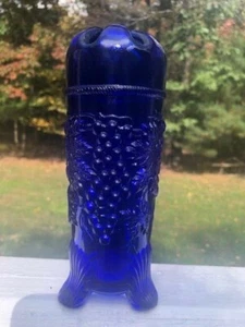 BLUE  VASE VICTORIAN STYLE - Picture 1 of 7