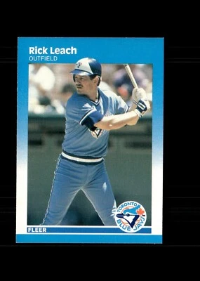 1987 Fleer - Rick Leach #234 - Image 1 of 2