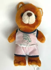 Orso peluche pallacanestro Michigan State, 9" - Foto 1 di 6