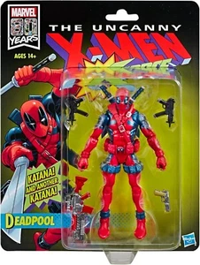 Marvel Legends Retro ~ FIGURA DE ACCIÓN DE Deadpool ~ Exclusivo Estilo Vintage ~ Hasbro - Imagen 1 de 6