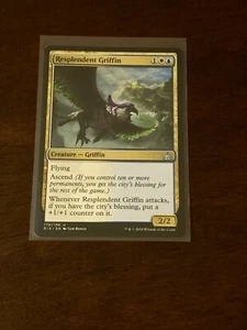 Magic the Gathering Rivals of Ixalan Resplendent Griffin - Picture 1 of 2