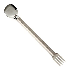 Vargo Titanium Long Handle Fork-N-Spoon - Picture 1 of 3