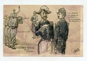Carte Postale constitutive d'une Charade politique. Général Louis André . N° 6  - Imagen 1 de 2