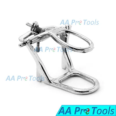 AA PRO DENTAL LAB ARTICULATOR CHROME PLATED APEX #2 LOW ARCH DENTURE ADJUSTABLE