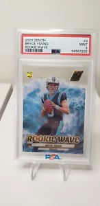 2023 Zenith Bryce Young Rookie Wave #4 Case Hit SP PSA 9 - Picture 1 of 2