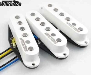 1 Set Wilkinson WVS 60's Alnico5 SSS Single Coil Guitar Pickups - Picture 1 of 9