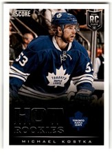 2013-14 Score Michael Kostka Rookie #628 Toronto Maple Leafs