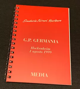 Ferrari GP Germania 1999 Hockenheim Formula 1 media book da collezione originale - Foto 1 di 6