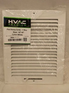 HVAC 10"×8: STEEL RETURN AIR GRILLE - Picture 1 of 4