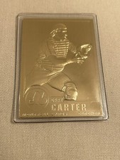 1996 Danbury Mint 22KT Gold Baseball card Gary Carter Expos