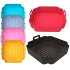 Reusable Replacement Liners Baking Basket Square Silicone Pot For Air Fryer