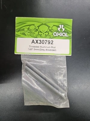 Axial AX30792 Threaded Aluminum Link 7x87.5mm Grey (2) AX10 / Wraith (G4) - Image 1 of 2