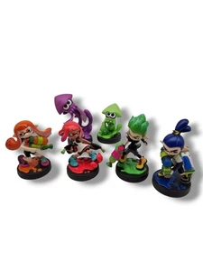 ⚡Splatoon Amiibo Personaggi 6x Pezzi Vari per Wii U Nintendo Switch⚡ - Foto 1 di 10