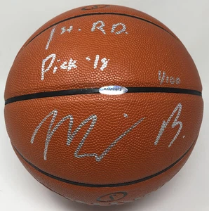 Miles Bridges Autographed "1st Round Pick" Authentic Basketball UDA LE 1/100 - Picture 1 of 3