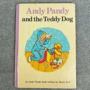 Andy Pandy & the Teddy Dog Maria Bird Vintage Childrens Hardcover Picture Book - Picture 1 of 11