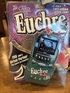 Vintage 2001 Euchre Color FX2 Electronic Handheld Game MGA Tested Complete - Picture 1 of 6