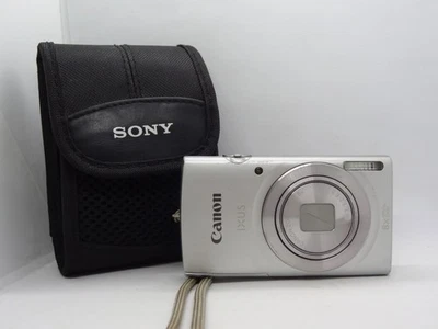 Canon IXUS 185 20MP Compact Digital Camera - silver - Image 1 of 4