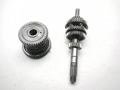 04-10 Kawasaki Vulcan 2000 VN2000 Engine Motor Transmission Gears - Image 1 of 4