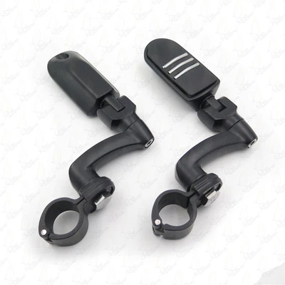1-1/4" Adjustable Lightning FootPeg For Honda VT1100 VTX1300 VTX1800 - Image 1 of 4
