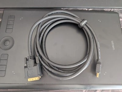 HDMI auf  DVI-Kabel Monitorkabel 2 m schwarz - Bild 1 von 4