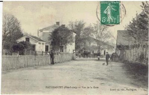 1 CPA Haute Loire (43) : PAULHAGUET Vue de la Gare - Picture 1 of 1