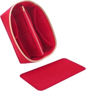 Purse Organizer & Base Shaper Fit Speedy 30 & Neverfull MM, Felt Bag Organizer I - Picture 1 of 7