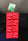 NEW CHRISTMAS JINGLE SILVER BELLS CHOCOLATE CANDY ICE MOLD 