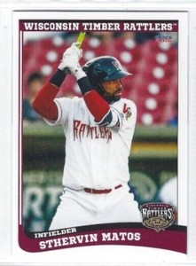 2016 Wisconsin Timber Rattlers (Class A-Milwaukee Brewers) Sthervin Matos
