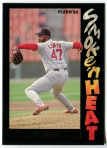 1992 Fleer Smoke 'n Heat Insert #1 Lee Smith St. Louis Cardinals - Picture 1 of 2